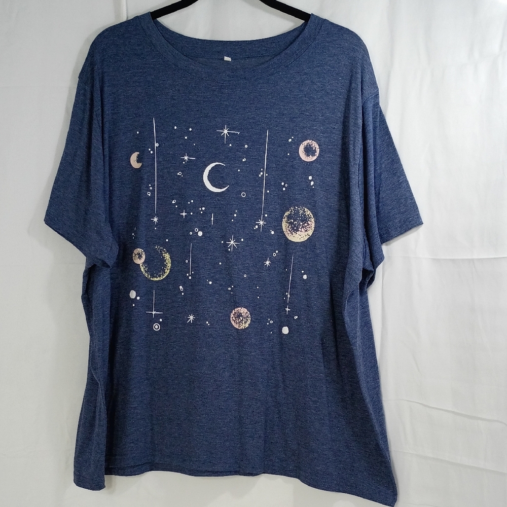 Celestial Navy Short Sleeve Tee